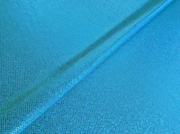 Трикотаж масло нарядное лазер, голубой (отрез 2,5 м) - интернет-магазин tkani-atlas.com.ua
