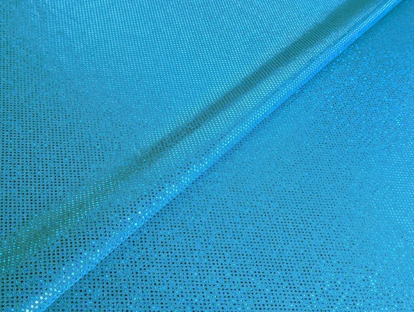 Трикотаж масло нарядне лазер, блакитний (відріз 2,5 м) - фото 1 - інтернет-магазин tkani-atlas.com.ua