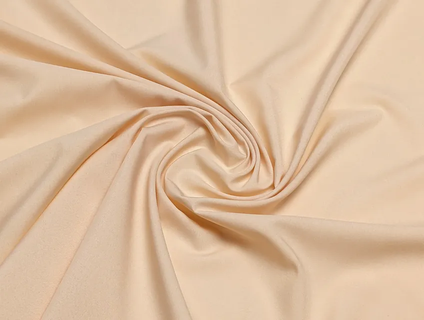 Супер софт однотонний, кремовий бежевий (відріз 1,9 м) - фото 1 - інтернет-магазин tkani-atlas.com.ua