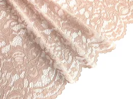 Гипюр стрейч Классика цветочное настроение, пыльная роза (отрез 1 м) - интернет-магазин tkani-atlas.com.ua
