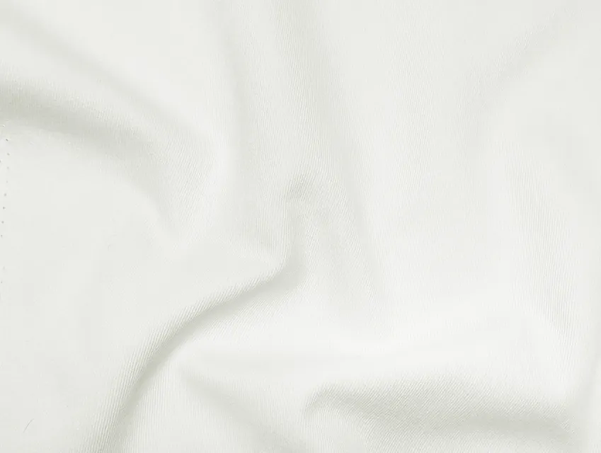 Джинс однотонний уцінка (недолік), молочний - фото 1 - інтернет-магазин tkani-atlas.com.ua