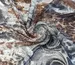 Шифон Вена цветочный, коричневый с серым (отрез 1,6 м) - фото 1 - интернет-магазин tkani-atlas.com.ua