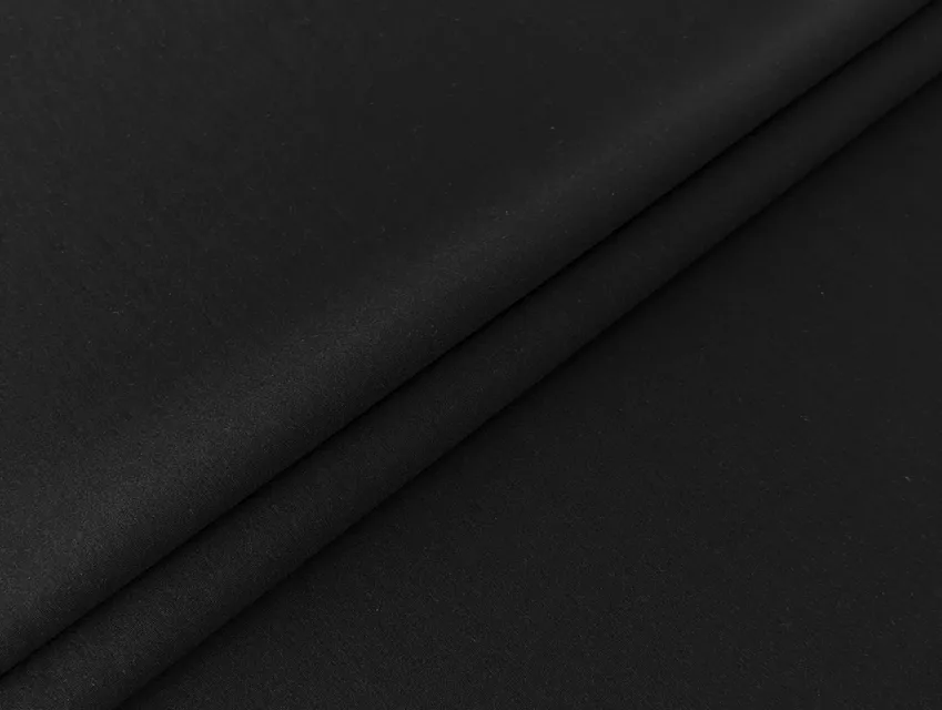 Оптимус плотный 430, черный (отрез 0,6 м) - фото 1 - интернет-магазин tkani-atlas.com.ua