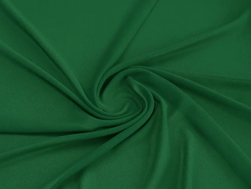 Креп шифон, зеленая трава - фото 1 - интернет-магазин tkani-atlas.com.ua