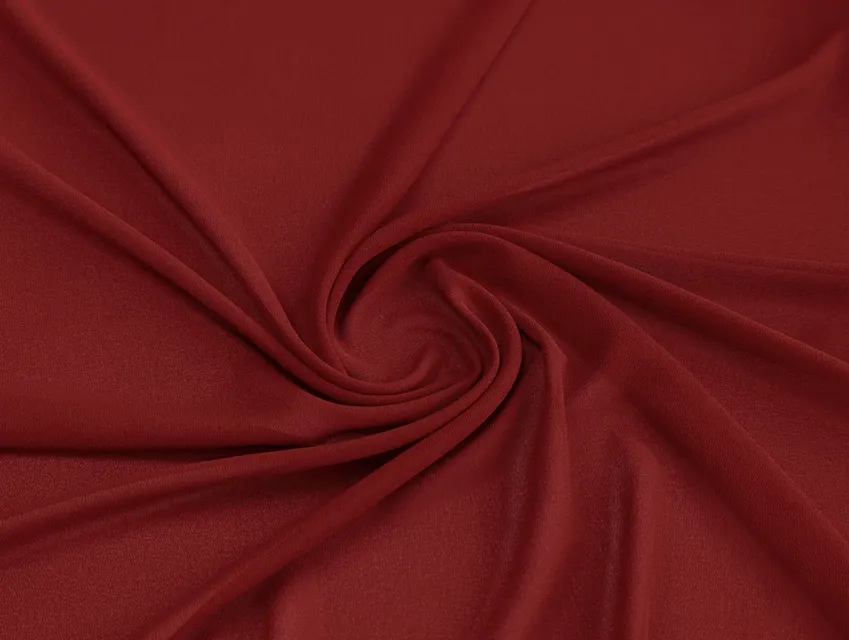 Креп шифон, червоний - фото 1 - інтернет-магазин tkani-atlas.com.ua