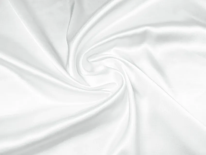 Атлас сатин, белый (отрез 2,4 м) - фото 1 - интернет-магазин tkani-atlas.com.ua