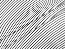 Поликоттон рубашечный полоска 5 мм, черный на белом (отрез 2,4 м) - интернет-магазин tkani-atlas.com.ua