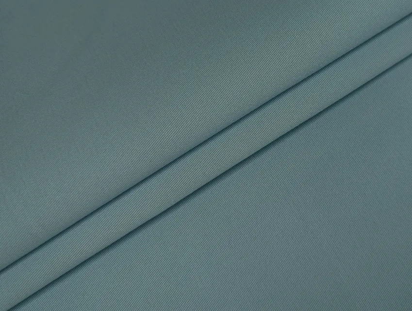 Котон твіл стрейч щільний, сіро-блакитний (відріз 2,3 м) - фото 1 - інтернет-магазин tkani-atlas.com.ua