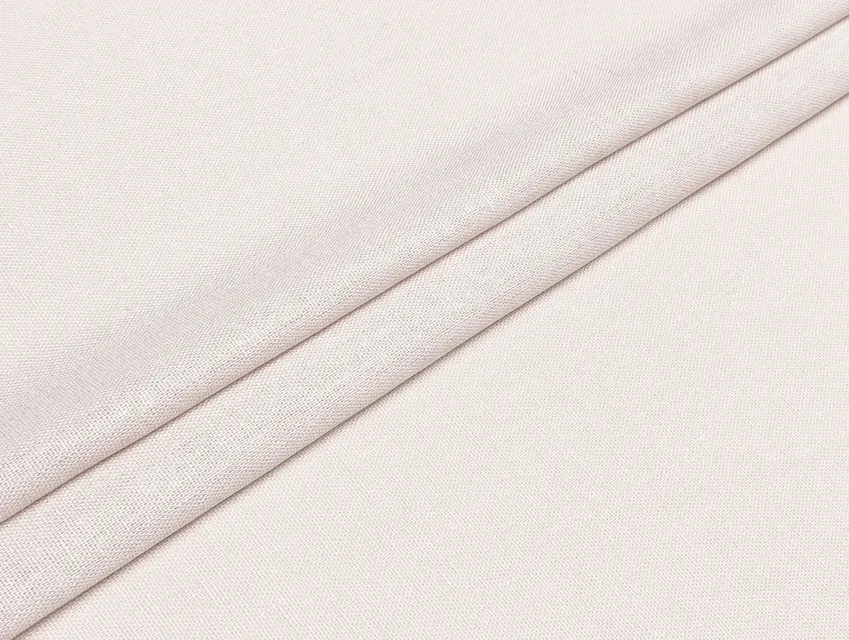 Льон стрейч з віскозою, молочно-пудровий - фото 1 - інтернет-магазин tkani-atlas.com.ua
