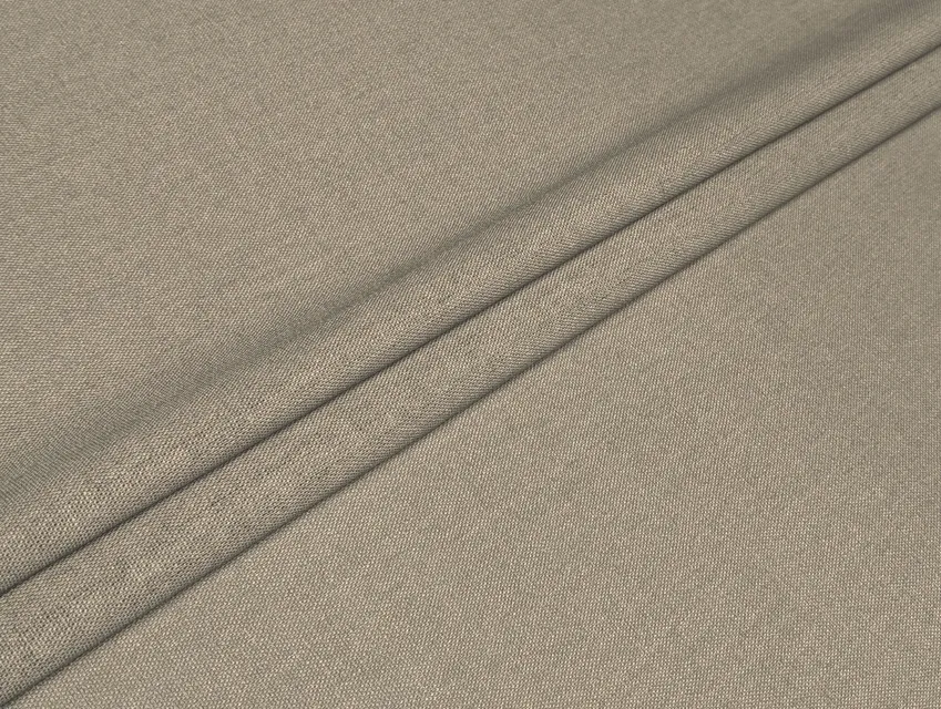 Лен стрейч с вискозой, серо-бежевый - фото 1 - интернет-магазин tkani-atlas.com.ua