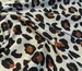 Шелк Армани гепард, черный на кремовом - фото 2 - интернет-магазин tkani-atlas.com.ua