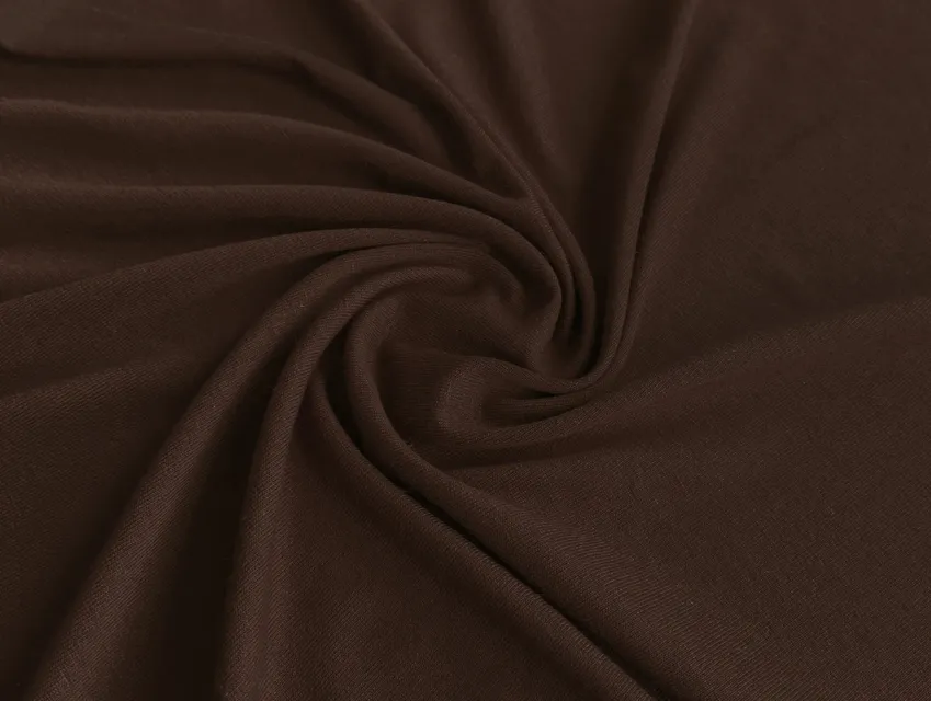 Віскозний трикотаж, шоколадний (відріз 3,5 м) - фото 1 - інтернет-магазин tkani-atlas.com.ua
