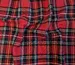 Коттон рубашечный шотландка, красный с темно-синим (отрез 1,3 м) - фото 2 - интернет-магазин tkani-atlas.com.ua