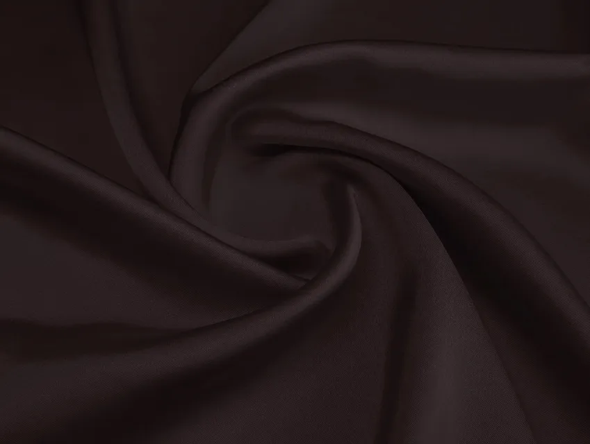 Армани Париж (Атлас двухсторонний), горький шоколад - фото 1 - интернет-магазин tkani-atlas.com.ua