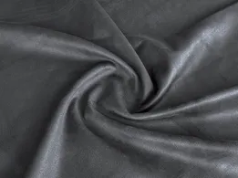 Замша стрейч, графит (отрез 3 м) - интернет-магазин tkani-atlas.com.ua