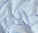 Котон сорочковий клітинка жатка 4 мм, блакитний на білому - фото 3 - інтернет-магазин tkani-atlas.com.ua