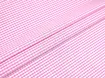 Коттон рубашечный клеточка 4 мм, розовый - интернет-магазин tkani-atlas.com.ua
