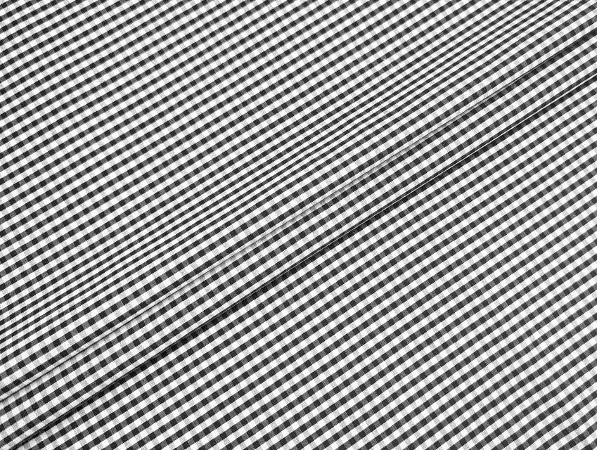 Коттон рубашечный клеточка 4 мм, черный - фото 1 - интернет-магазин tkani-atlas.com.ua