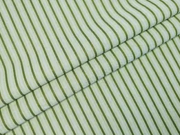 Котон рубашка смужка 10 мм, оливковий з хакі (відріз 0,4 м) - інтернет-магазин tkani-atlas.com.ua