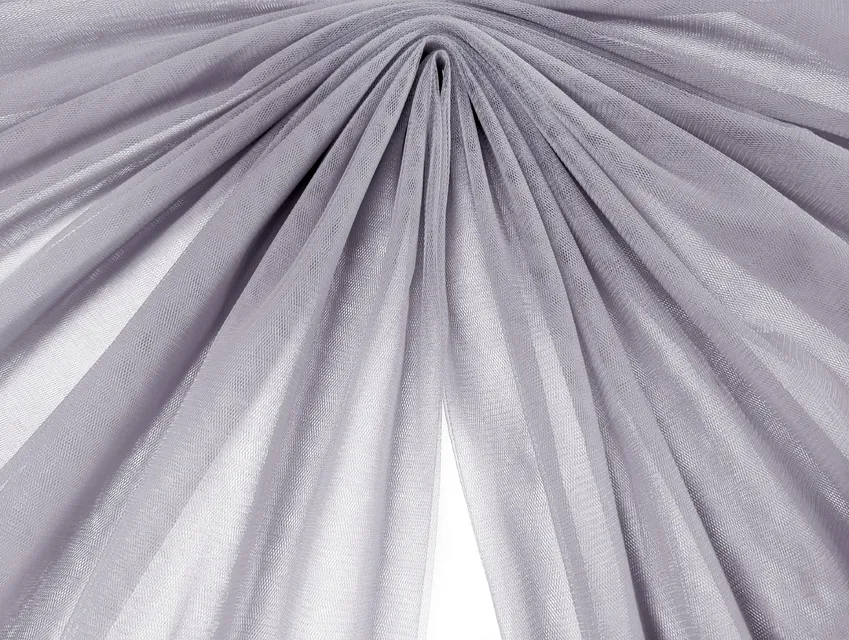 Евросетка (фатин мягкий), светло-серый (отрез 1,2 м) - фото 1 - интернет-магазин tkani-atlas.com.ua