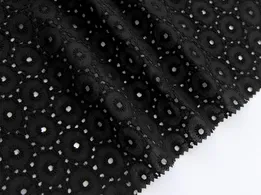 Прошва фаберже, чорний - інтернет-магазин tkani-atlas.com.ua
