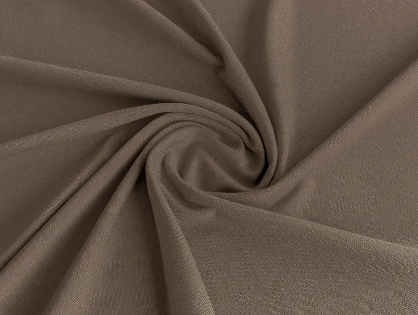 Вискозный трикотаж, кофе с молоком (отрез 0,5 м) - фото 1 - интернет-магазин tkani-atlas.com.ua