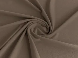 Вискозный трикотаж, кофе с молоком (отрез 0,5 м) - интернет-магазин tkani-atlas.com.ua
