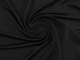 Трикотаж лайкра, черный (отрез 2,1 м) - интернет-магазин tkani-atlas.com.ua