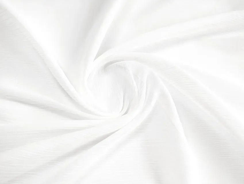 Шифон жатка, молочний (відріз 2,4 м) - фото 1 - інтернет-магазин tkani-atlas.com.ua