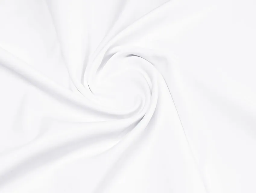 Спорт эластик лайт, белый (отрез 0,8 м) - фото 1 - интернет-магазин tkani-atlas.com.ua