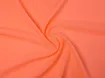 Шифон креп, оранжевый неоновый (отрез 2,4 м) - интернет-магазин tkani-atlas.com.ua