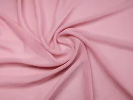 Шифон однотонный, нежно-розовый (отрез 0,9 м) - интернет-магазин tkani-atlas.com.ua