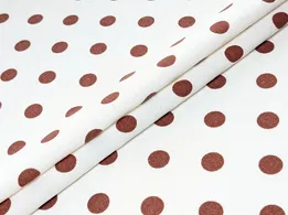 Льон з віскозою горох, коричневий (відріз 3 м) - інтернет-магазин tkani-atlas.com.ua