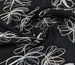 Лен вискоза вышивка цветочная абстракция, черный - фото 2 - интернет-магазин tkani-atlas.com.ua