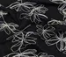 Льон віскоза вишивка квіткова абстракція, чорний - фото 3 - інтернет-магазин tkani-atlas.com.ua