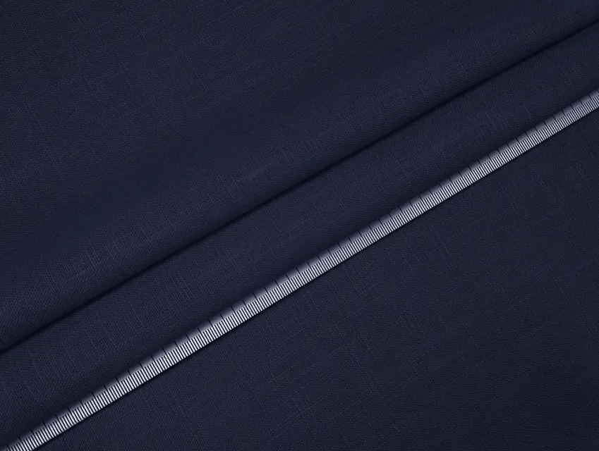 Лен Рами, темно-синий - фото 1 - интернет-магазин tkani-atlas.com.ua