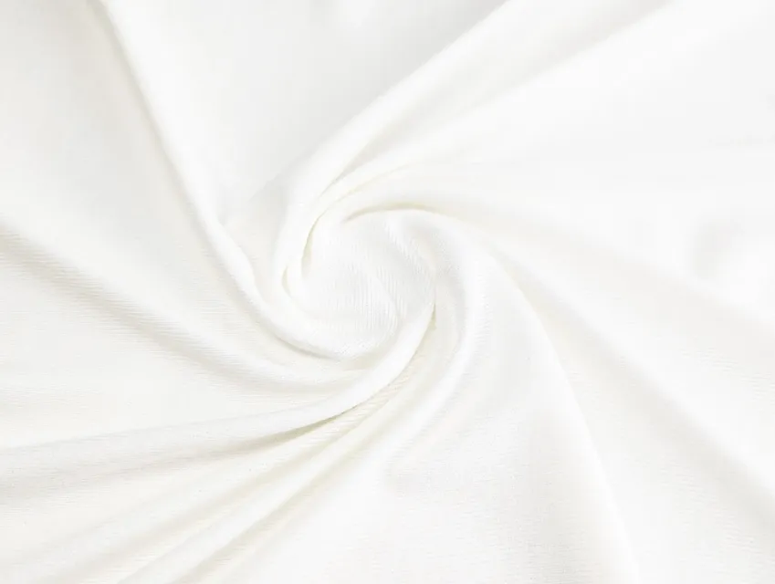 Трикотаж віскоза рубчик, молочний (відріз 1,2 м) - фото 1 - інтернет-магазин tkani-atlas.com.ua