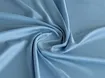 Шелк сатин, голубой дымчатый (отрез 0,7 м) - интернет-магазин tkani-atlas.com.ua