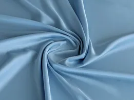 Шовк сатин, блакитний димчастий (відріз 0,7 м) - інтернет-магазин tkani-atlas.com.ua