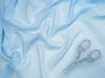 Шифон Винди уценка (брак), небесно-голубой (отрез 1,3 м) - интернет-магазин tkani-atlas.com.ua