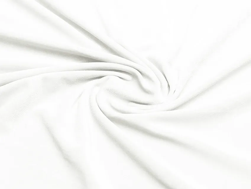 Бархат стрейч Венеция, молочный - фото 1 - интернет-магазин tkani-atlas.com.ua