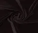 Оксамит стрейч Венеція, темно-коричневий - фото 1 - інтернет-магазин tkani-atlas.com.ua
