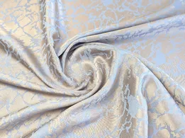 Двосторонній віскозний жаккард мармур, блакитний - інтернет-магазин tkani-atlas.com.ua