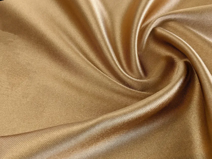 Трикотаж атласный, бронзовый (отрез 1,5 м) - фото 1 - интернет-магазин tkani-atlas.com.ua