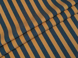 Джинс сорочковий смужка 11мм, гірчиця (відріз 1,5 м) - інтернет-магазин tkani-atlas.com.ua