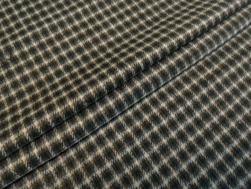 Костюмка Шенон клеточка 20 мм, коричневый (отрез 1,2 м) - фото 1 - интернет-магазин tkani-atlas.com.ua