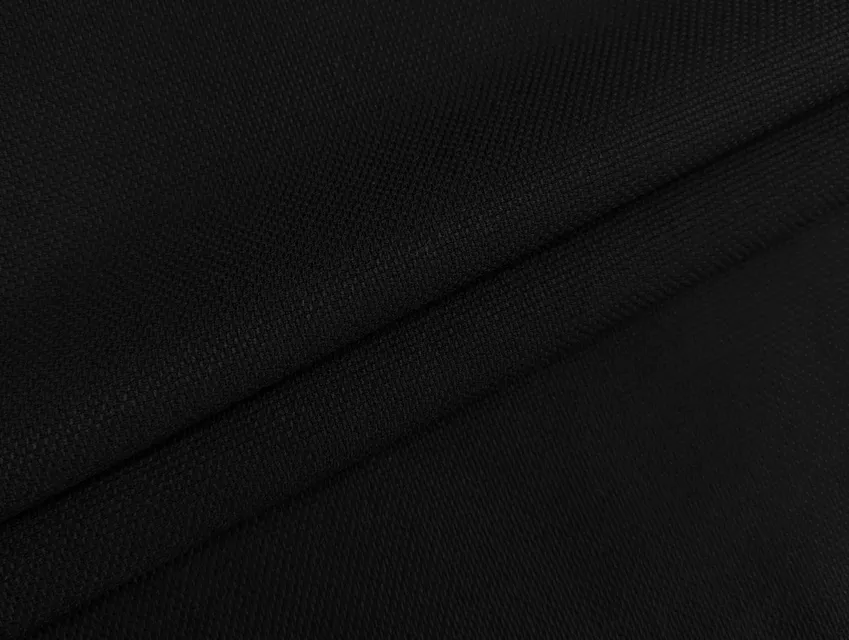 Костюмна Оксфорд, чорний (відріз 1,7 м) - фото 1 - інтернет-магазин tkani-atlas.com.ua