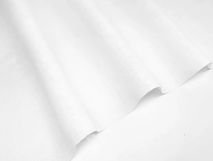 Льон 100%, білий - фото 1 - інтернет-магазин tkani-atlas.com.ua