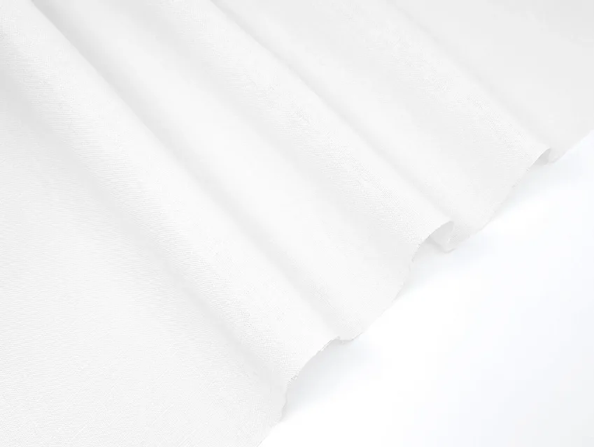 Лён натуральный, белый - фото 1 - интернет-магазин tkani-atlas.com.ua