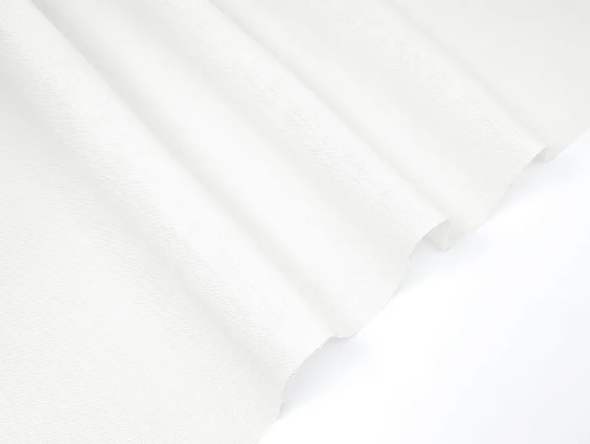 Лён натуральный, молочный - фото 1 - интернет-магазин tkani-atlas.com.ua